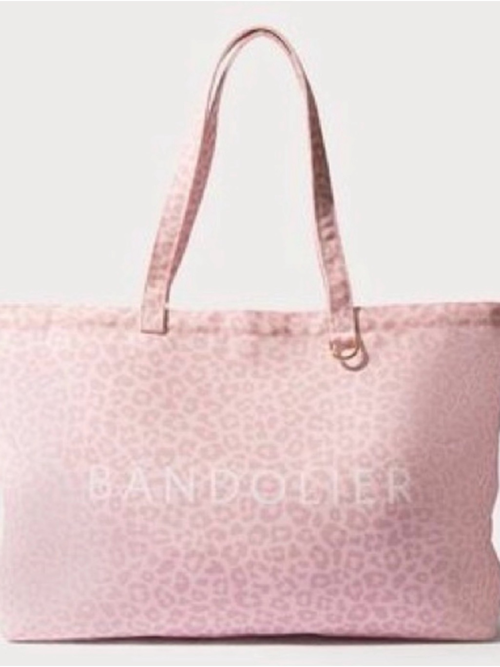 Pink Leopard Print Tote Bag Brand New — image 2 of 6